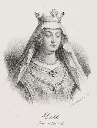 <span class="mw-page-title-main">Clotilde</span> Queen of the Franks as Clovis Is wife