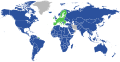 Deutsch:   Europäische Union   Länder mit einer EU-Delegation English:   European Union   Countries with EU delegations Español:   Unión Europea   Estados que acogen una delegación de la Unión Europea Français :   Union européenne   Délégations de l'UE