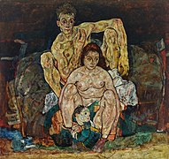 The Family, 1918, Österreichische Galerie Belvedere, Vienna