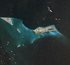 Grand Turk vu de l'espace