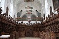 Chorgestühl in der ehemaligen Klosterkirche der Kartause in Buxheim bei Memmingen