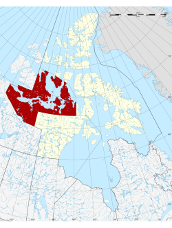 Location in Nunavut