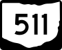 State Route 511 marker