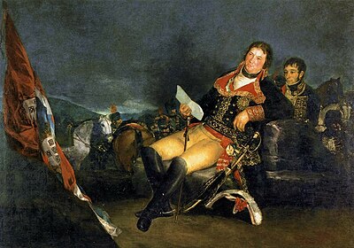 Portrait de Manuel Godoy, Duc d'Alcudia, Prince de la paix, 1801, par Goya