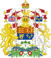 Kral VI.George'un Kanada Kralı olarak kullandığı arması