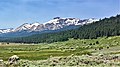 Northeast aspect of Stevens Peak from Hope Valley