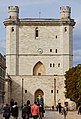 North entry to the château