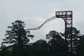 X Coaster à Magic Springs and Crystal Falls