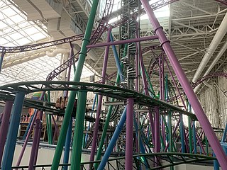 <span class="mw-page-title-main">TMNT Shellraiser</span> Steel roller coaster