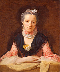 Lady in a Pink Silk Dress