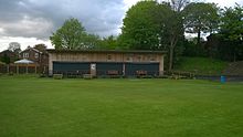 The new pavilion at Bury CC opened in 2013 Bury CC Pavilon.jpg