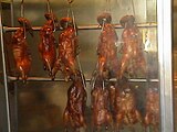 Roast duck, an important part of Cantonese cuisine