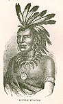 Portrait of Miami tribe war-chief Little Turtle