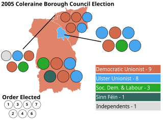 <span class="mw-page-title-main">2005 Coleraine Borough Council election</span> Local government election in Northern Ireland