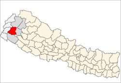 Location of Doti