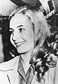 Eva Perón circa 1947 overleden op 26 juli 1952