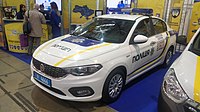 Sedan (4-door) used by the Ukraine Police