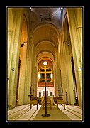 Intérieur de l'église Saint Andéol.