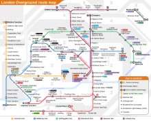 Réseau Overground.