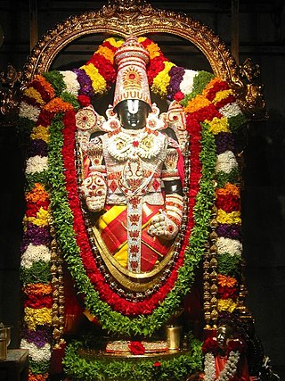 <span class="mw-page-title-main">Venkateswara</span> Major deity in Hinduism