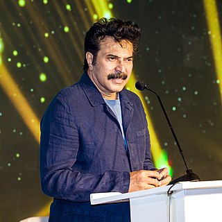 <span class="mw-page-title-main">Mammootty</span> Indian actor and film producer