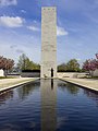 Image 5 Netherlands American Cemetery Photograph: Andrew Shiva The memorial tower at the Netherlands American Cemetery, a World War II war cemetery in Margraten, the Netherlands. Administered by the American Battle Monuments Commission, the cemetery holds 8,301 graves in an area of 65.5 acres (26.5 ha). The site includes a reflecting pool, museum, and a Court of Honor, the walls of which contain the Tablets of the Missing, on which are recorded the names of 1,722 American missing. More selected pictures