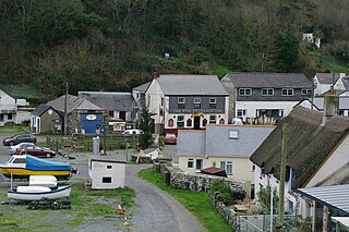 <span class="mw-page-title-main">Porthallow</span> Human settlement in England