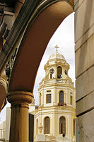 Quiapo Church bell tower Author: Obra19