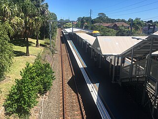 <span class="mw-page-title-main">Roseville railway station, Sydney</span> Railway station in Sydney, New South Wales, Australia