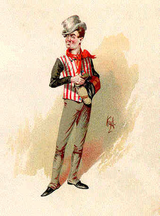 <span class="mw-page-title-main">Sam Weller (character)</span> Fictional cockney bootblack character in The Pickwick Papers