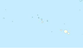 Voir sur la carte topographique de l'archipel de la Société