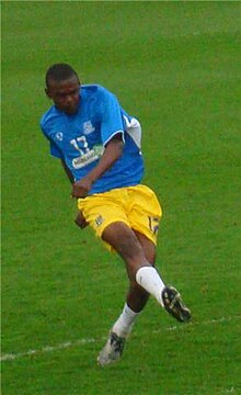 Robinson playing for Southend United Theo Robinson.jpg