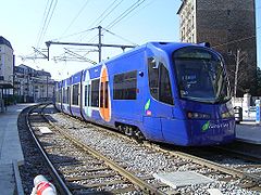 Rame Avanto sur la ligne 4 du tramway d'Île-de-France.