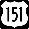 File:US 151 (1961).svg