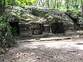 Gua di kompleks Candi Abang.