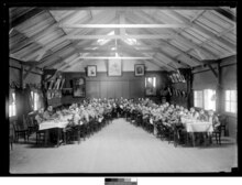Almuerzo de Boy Scouts en Uruguay, 1917