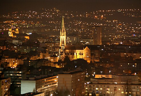 La Basilique Notre-Dame-de-Lourdes, Nancy, France