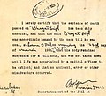 BhagatSingh DeathCertificate