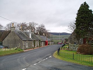 <span class="mw-page-title-main">Drumelzier</span> Village in Scottish Borders, Scotland, UK