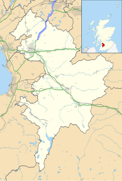 Priestland is located in East Ayrshire