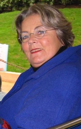 Cilia van Dijk in Parijs, 2003