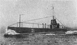 British D-class submarine Type of British submarines in service before WWI