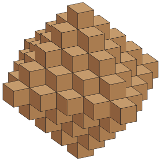 <span class="mw-page-title-main">Centered octahedral number</span> Figurate number