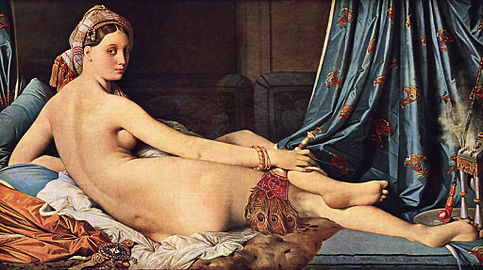 Jean-Auguste-Dominique Ingres, La Grande Odalisque (1814)