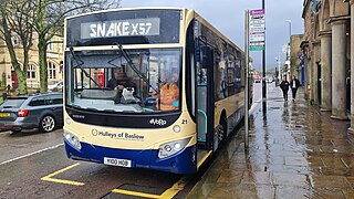 <span class="mw-page-title-main">X57 Snake</span> Bus route in England