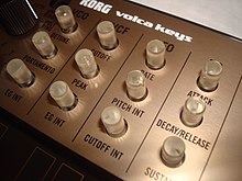 Volca Keys controls