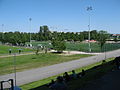 Terrains de football du parc de Kupittaa.