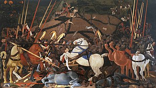 Paolo Uccello, Bitka kod San Romana