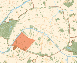 پیرس and its closest suburbs