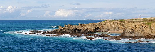 Porto Covo, west coast of Portugal. View from south